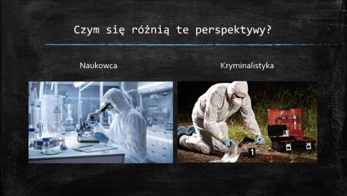 Czytaj więcej: Spotkania z kryminalistyką: „Analiza Śladów Krwawych – perspektywa naukowca i kryminalistyka” –...